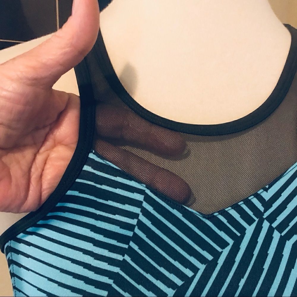 Z by ZELLA BAJA STRIPED SPORTS BRA - Picture 6 of 8
